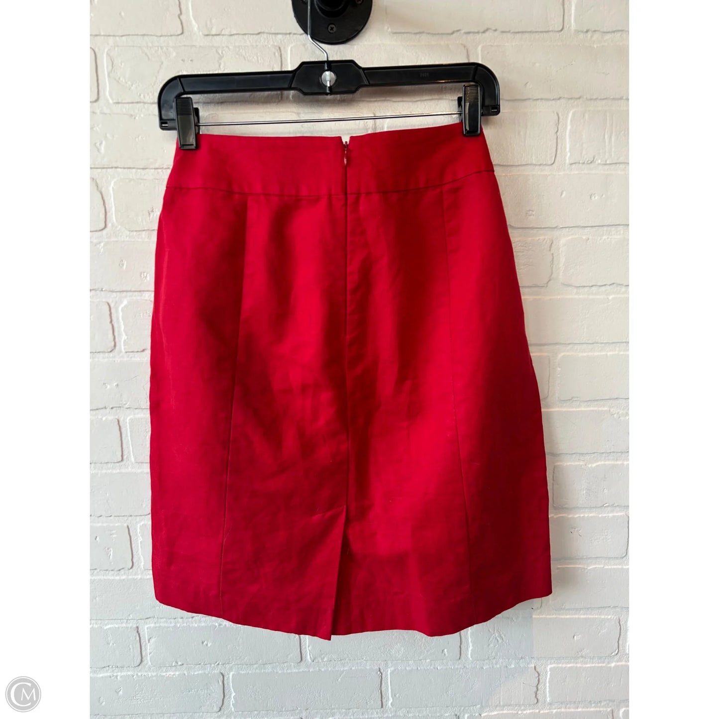 Skirt Mini & Short By Banana Republic In Red, Size: 8