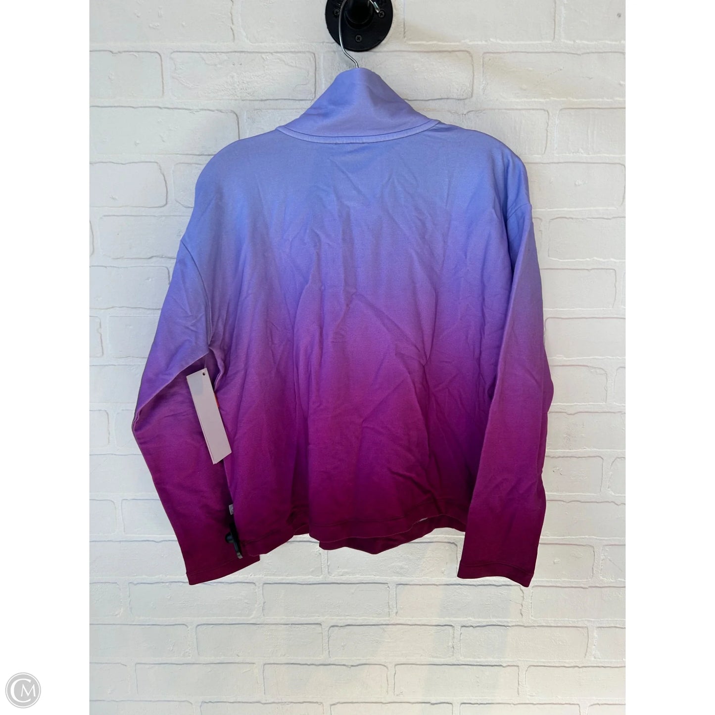 Sweatshirt Collar By Talbots In Purple, Size: Mp