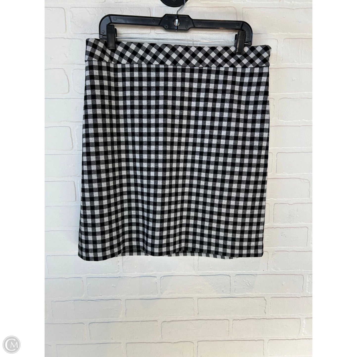 Skirt Mini & Short By Talbots In Black & White, Size: 10p