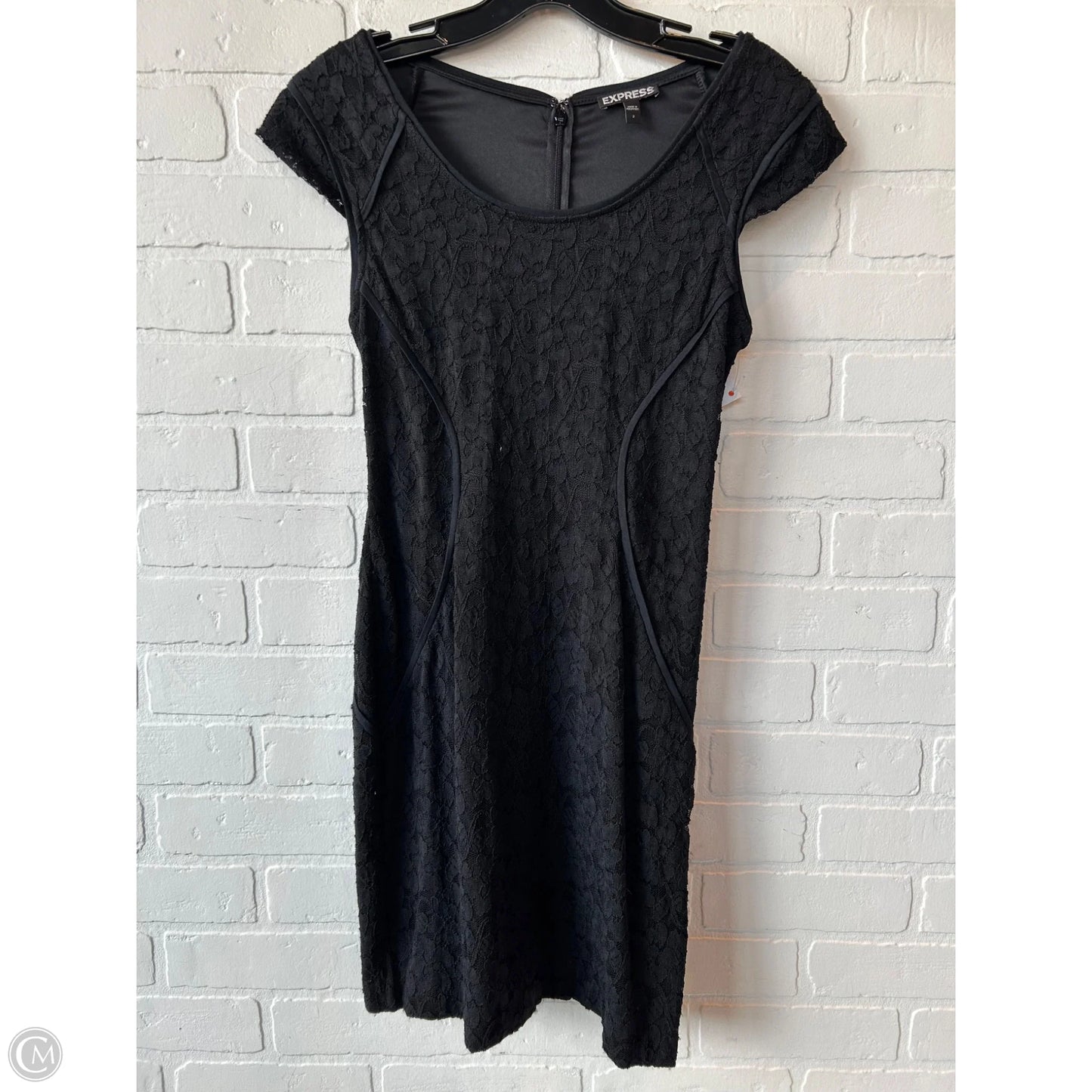 Dress Party Short By Express In Black, Size: Xs
