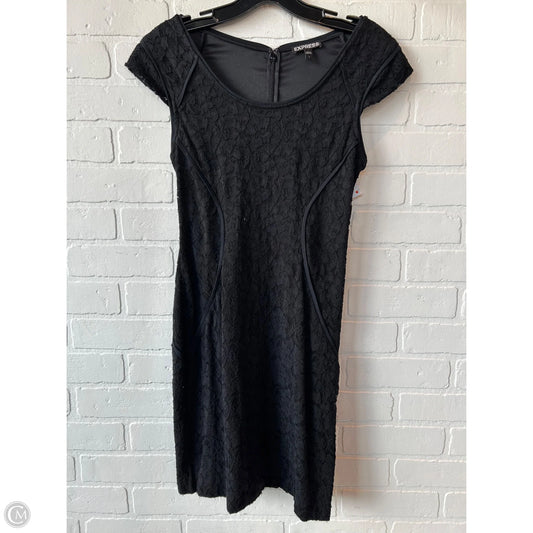 Dress Party Short By Express In Black, Size: Xs