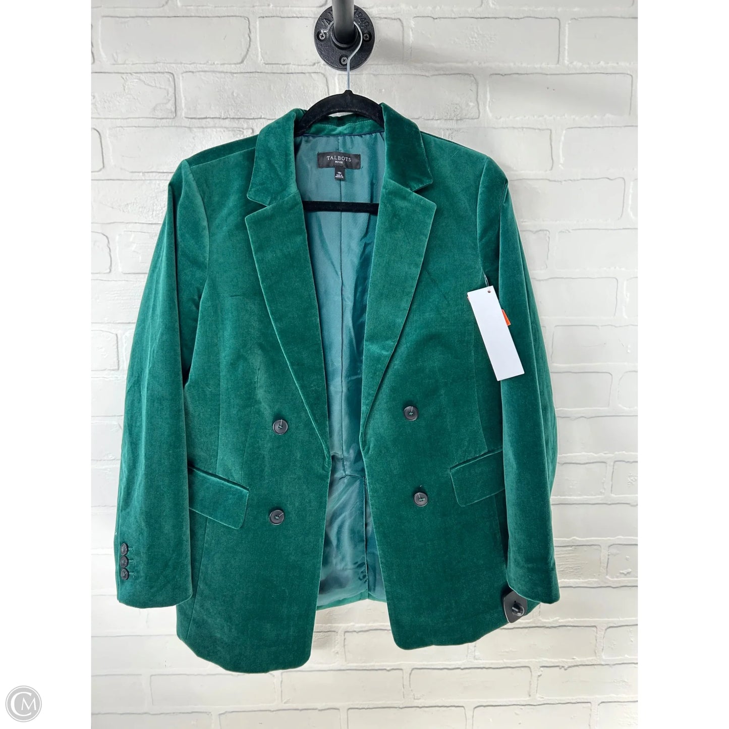 Blazer By Talbots In Green, Size: Mp