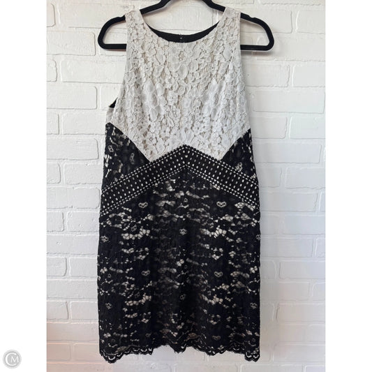 Dress Work By Vince Camuto In Black & White, Size: L
