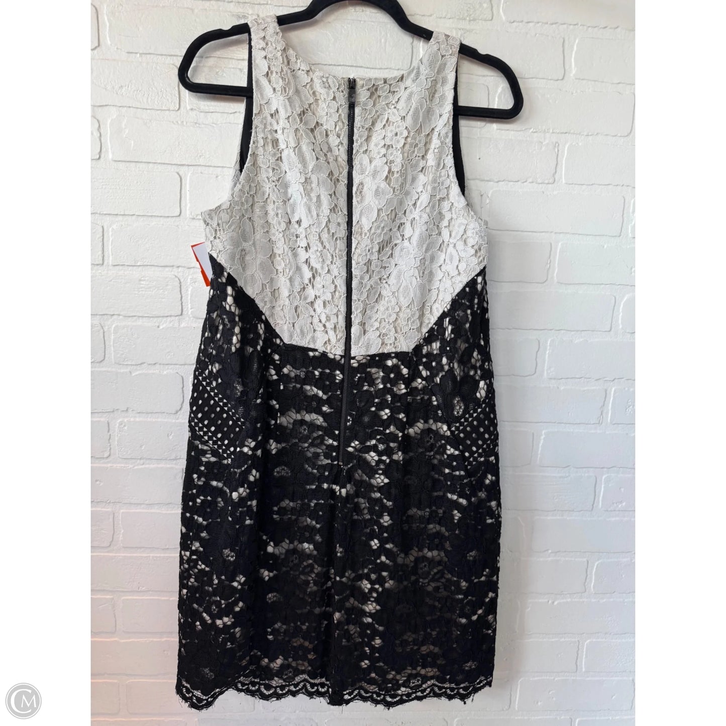 Dress Work By Vince Camuto In Black & White, Size: L