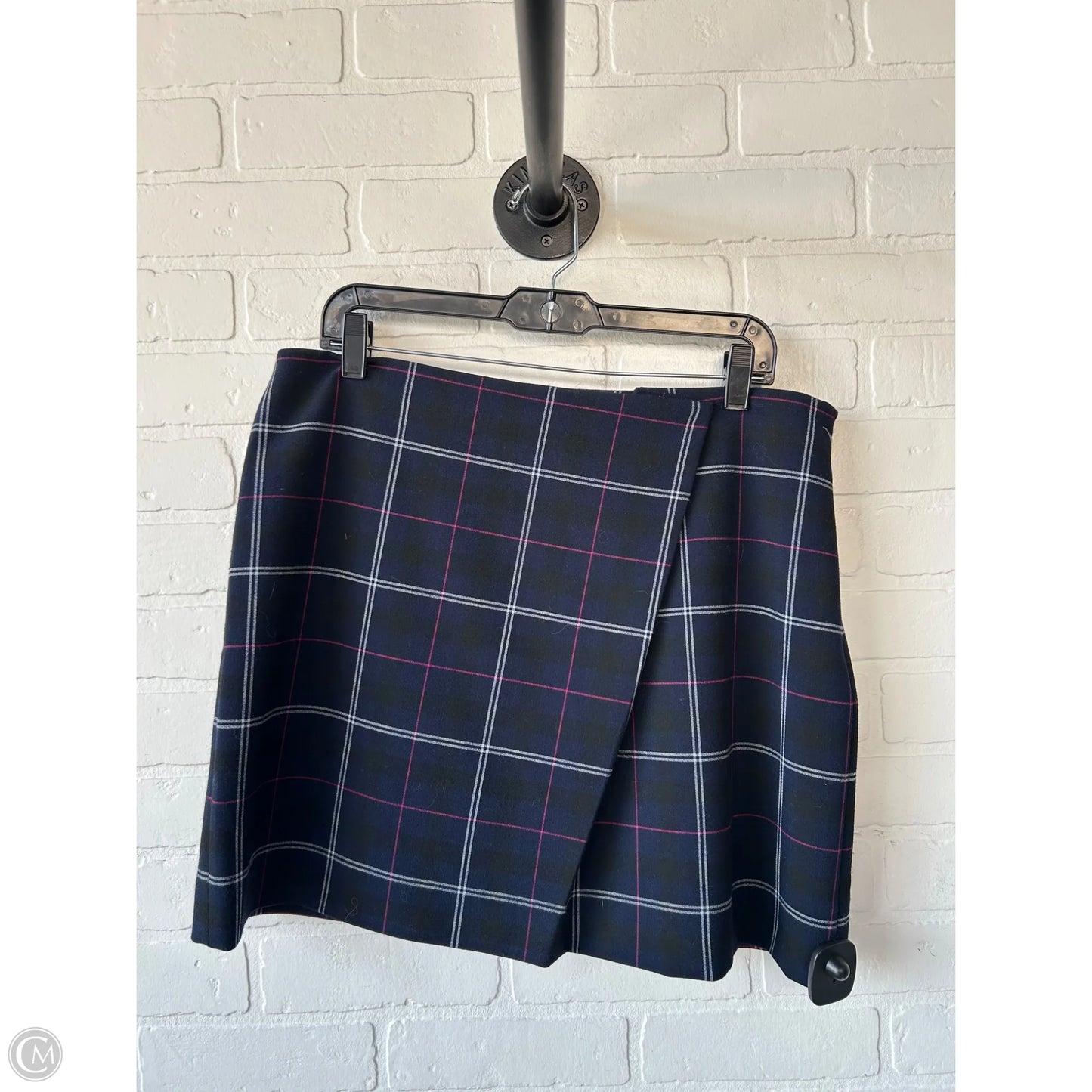 Skirt Mini & Short By Banana Republic In Blue & Pink, Size: 12