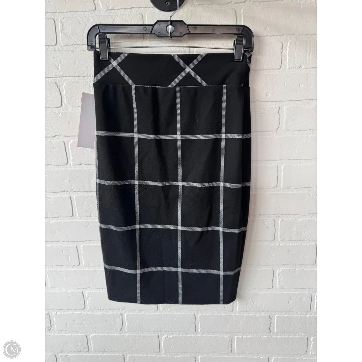 Skirt Midi By Joe B In Black & White, Size: 4