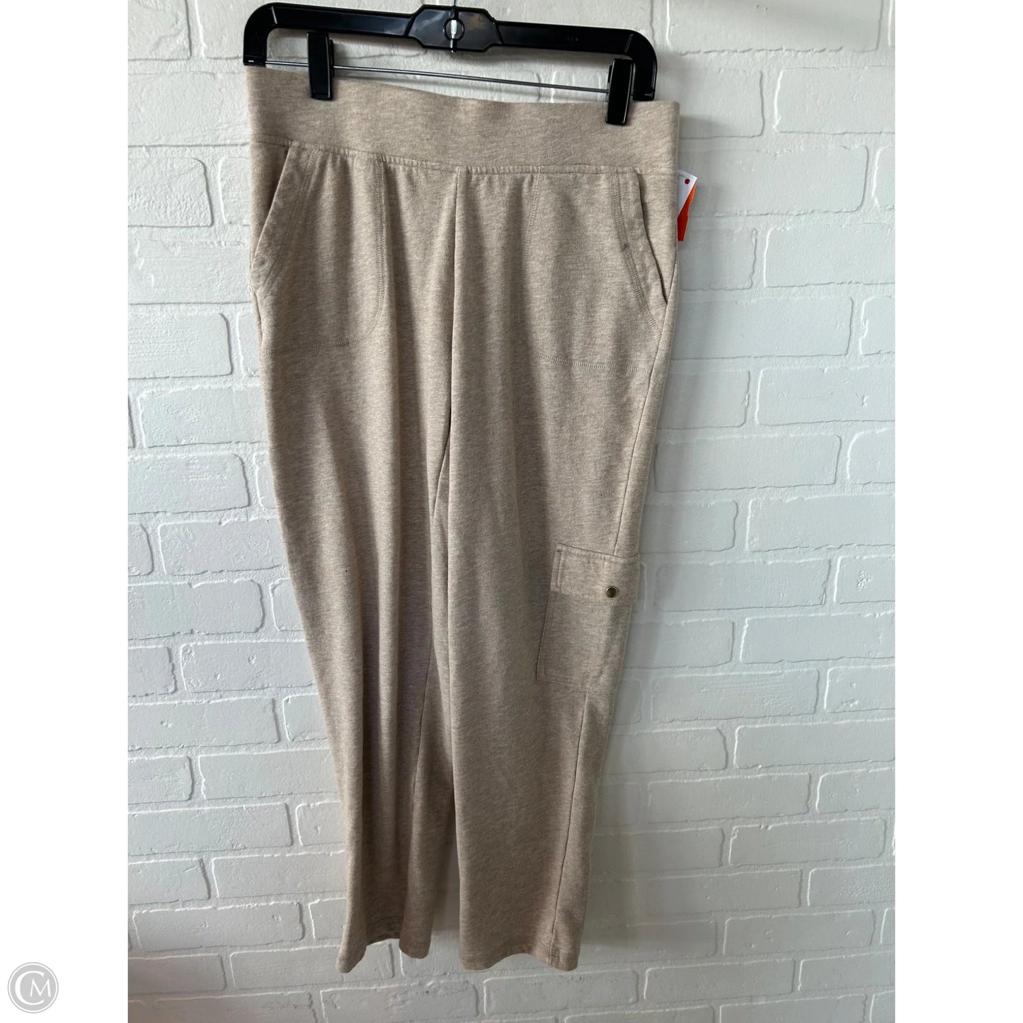 Pants Lounge By Zenergy By Chicos In Tan, Size: 4