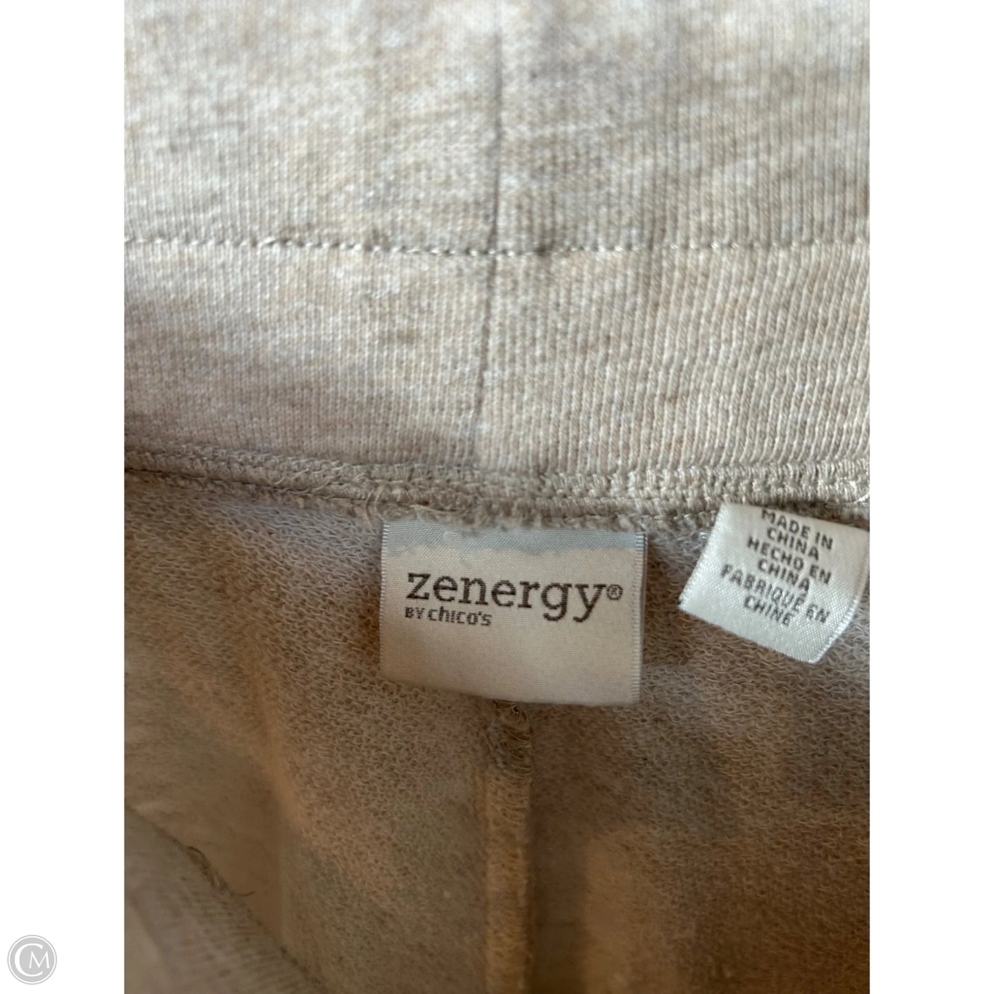 Pants Lounge By Zenergy By Chicos In Tan, Size: 4