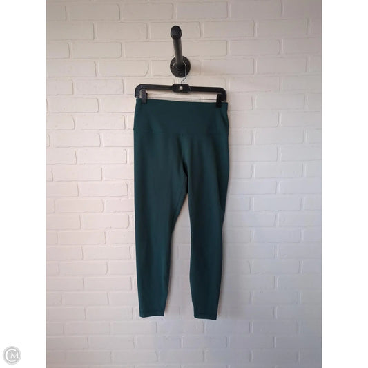 Athletic Leggings By Yogalicious In Green, Size: 8