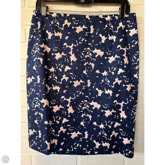Skirt Mini & Short By Talbots In Blue & Pink, Size: 8p