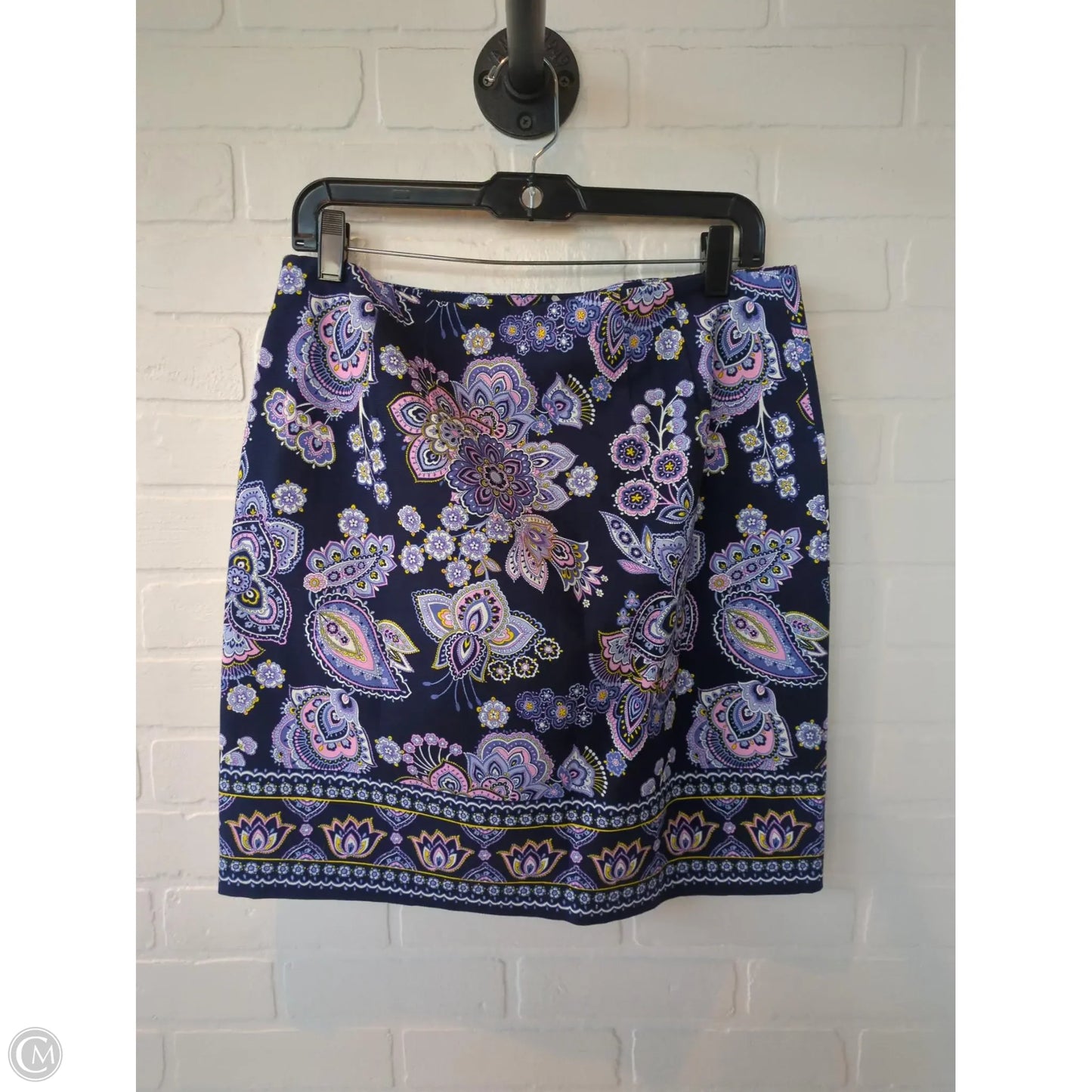 Skirt Mini & Short By Talbots In Blue & Purple, Size: 8