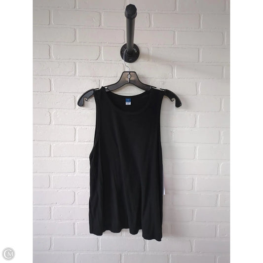 Top Sleeveless Basic By Old Navy In Black, Size: Xs