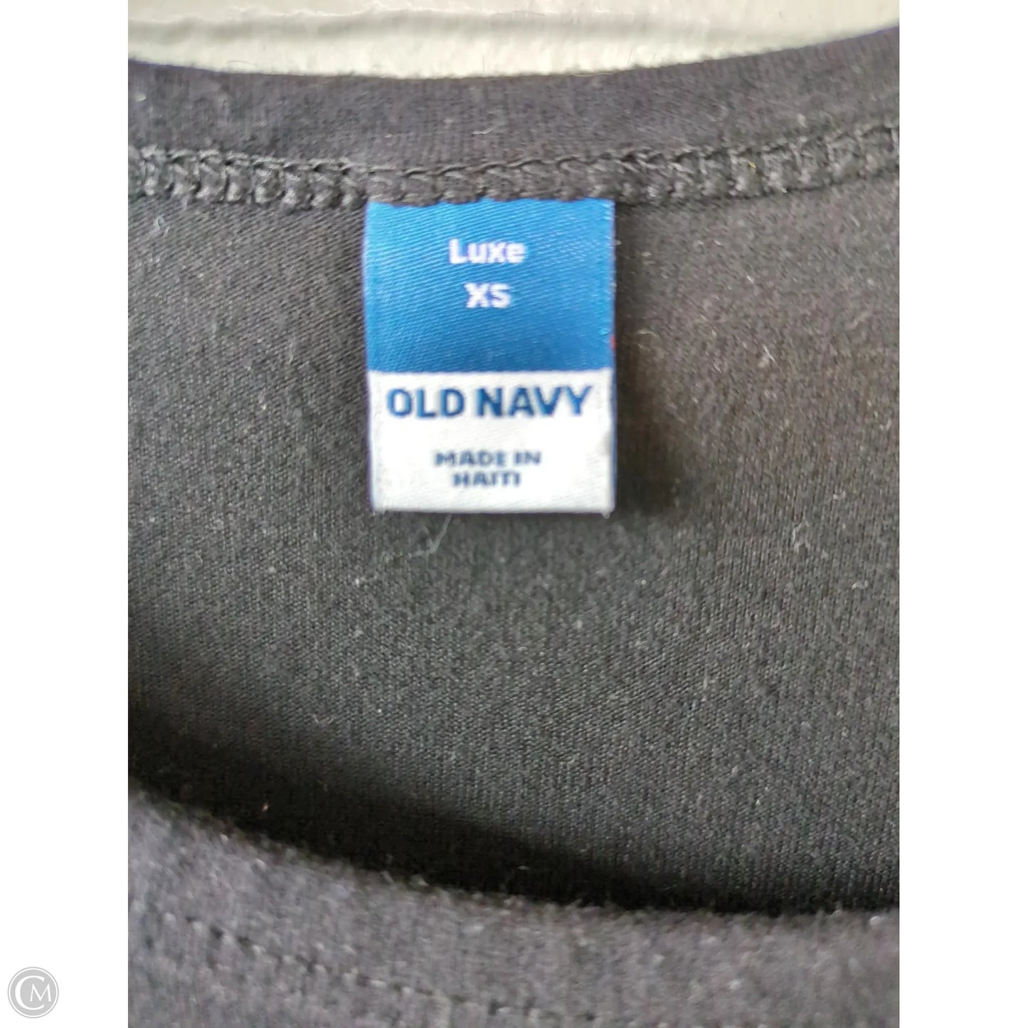 Top Sleeveless Basic By Old Navy In Black, Size: Xs