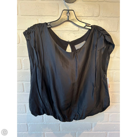 Top Sleeveless By Anthropologie In Black, Size: Xs