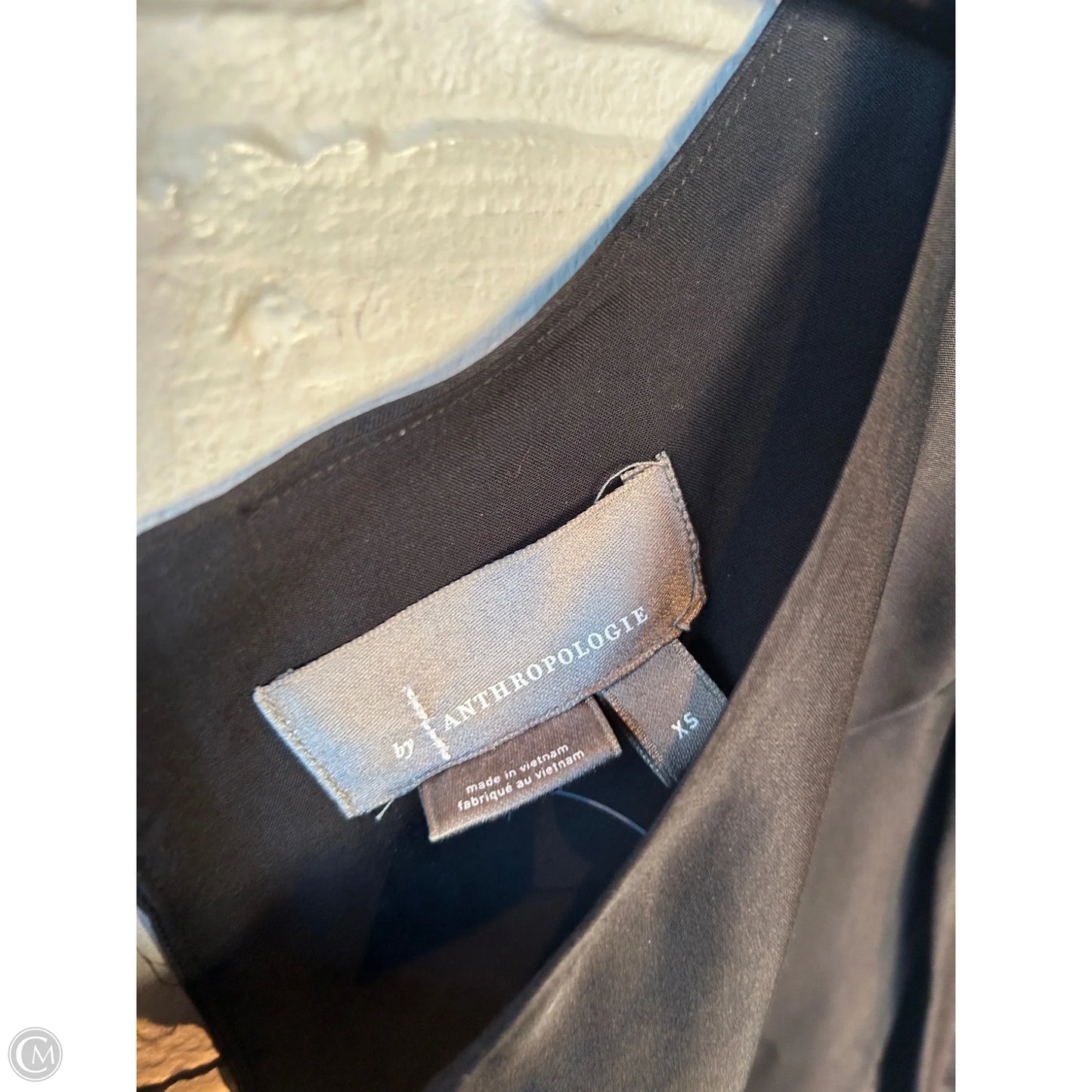 Top Sleeveless By Anthropologie In Black, Size: Xs