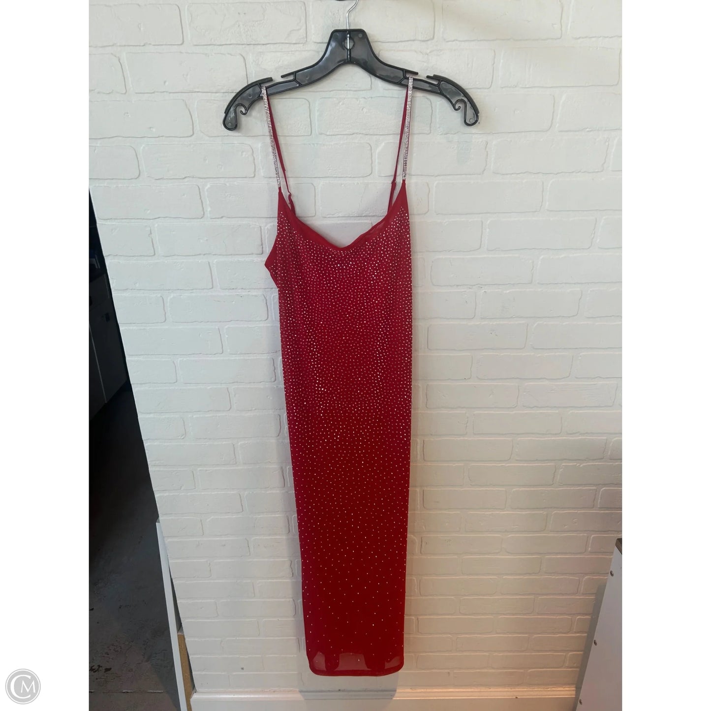 Dress Party Midi By Iris In Red, Size: M