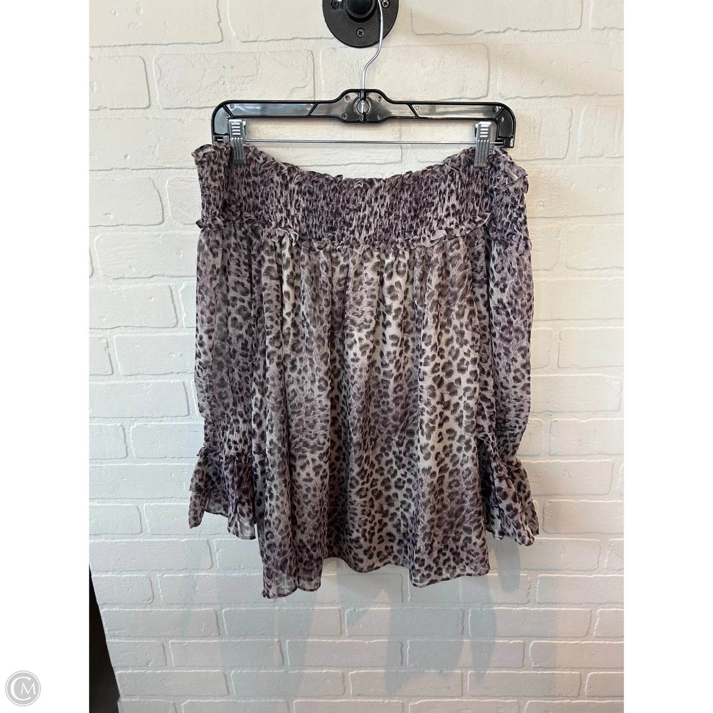Top Long Sleeve By Entro In Purple, Size: L