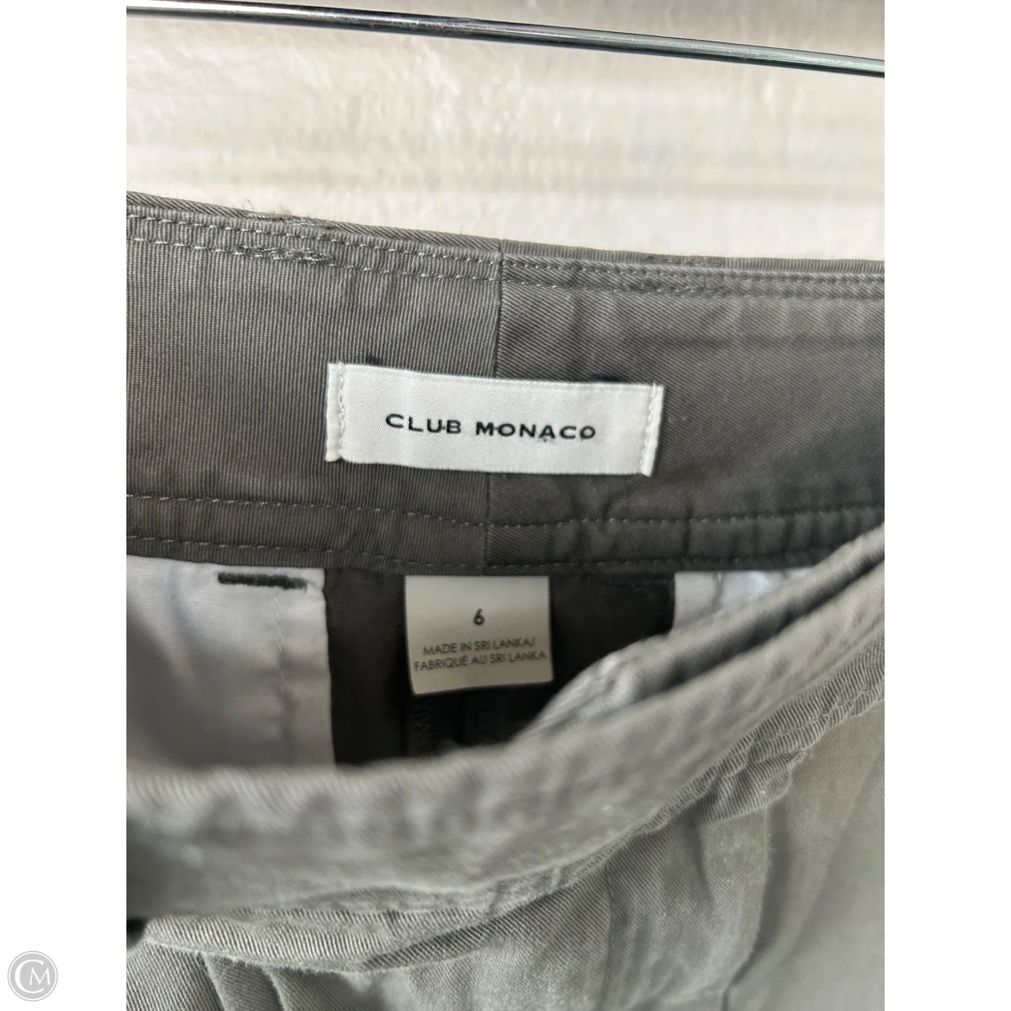 Shorts By Club Monaco In Green, Size: 6