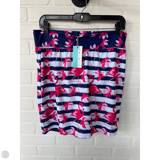 Athletic Skort By Clothes Mentor In Black & Pink, Size: 16