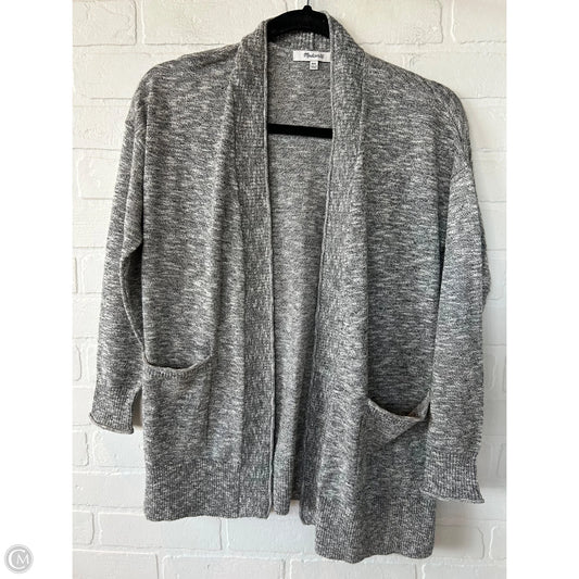 Sweater Cardigan By Madewell In Grey, Size: Xxs