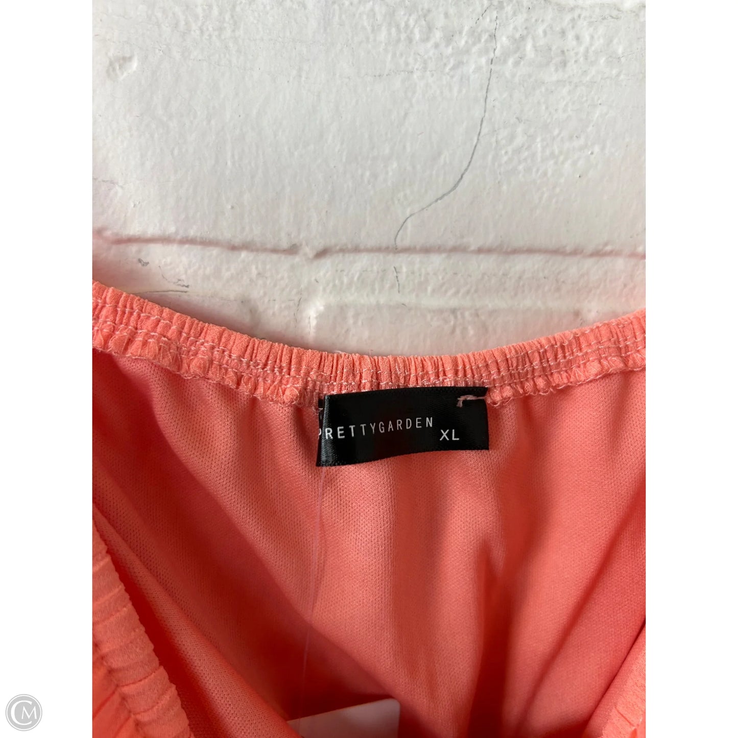 Romper By pretty garden In Orange, Size: Xl