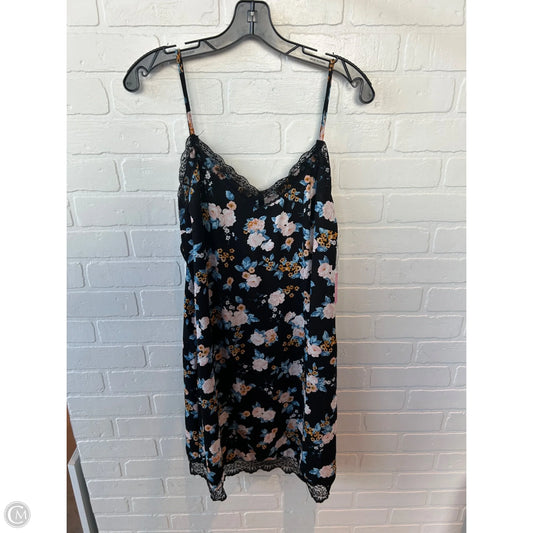 Dress Casual Short By New Look In Black & Blue, Size: L