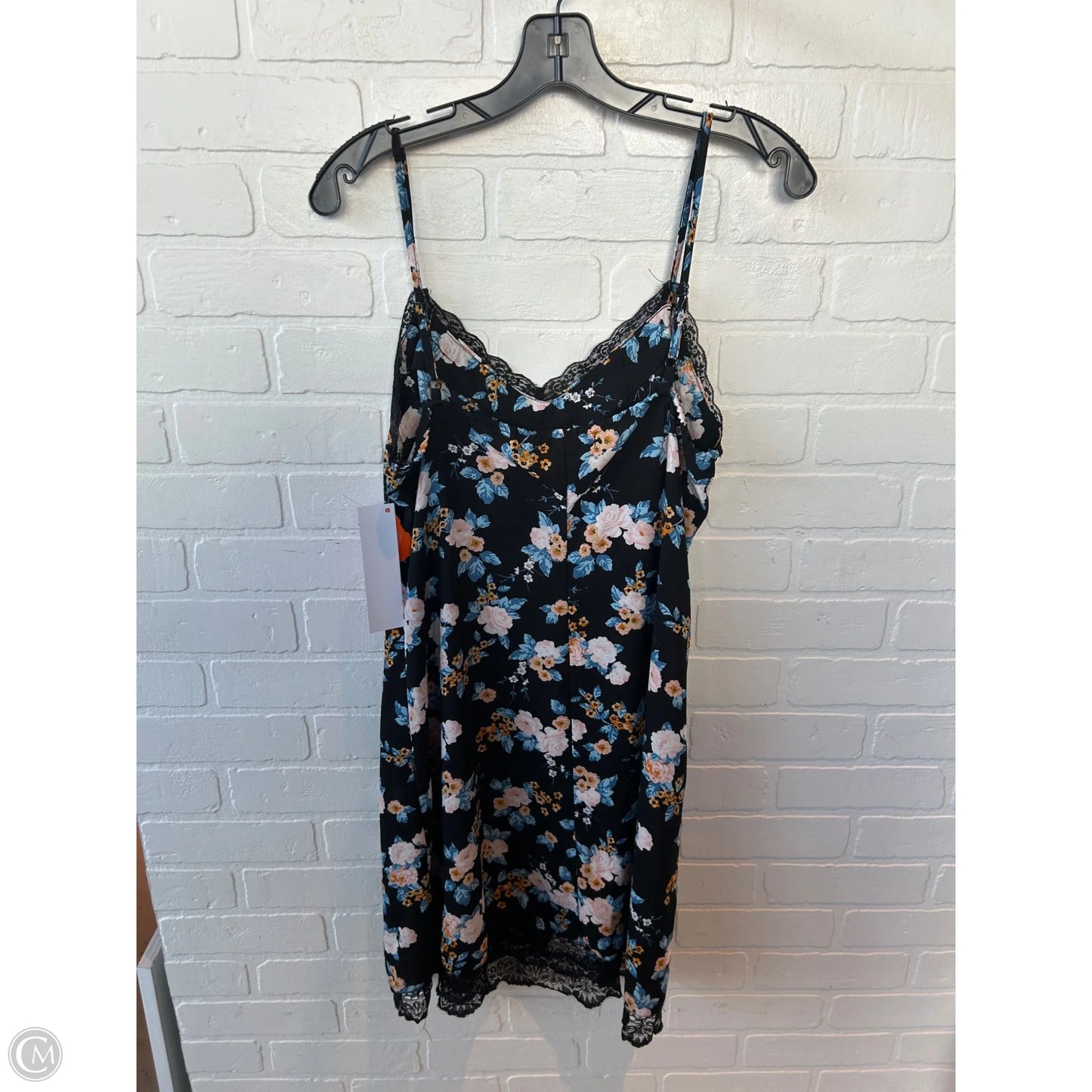 Dress Casual Short By New Look In Black & Blue, Size: L
