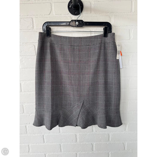 Skirt Mini & Short By Tahari By Arthur Levine In Grey, Size: 6p