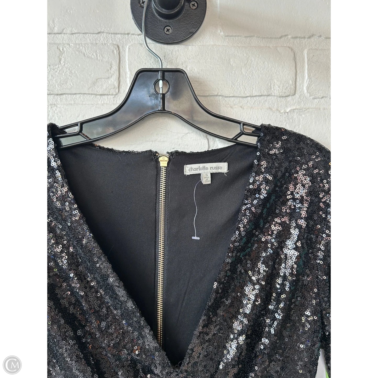Dress Party Short By Charlotte Russe In Black, Size: S
