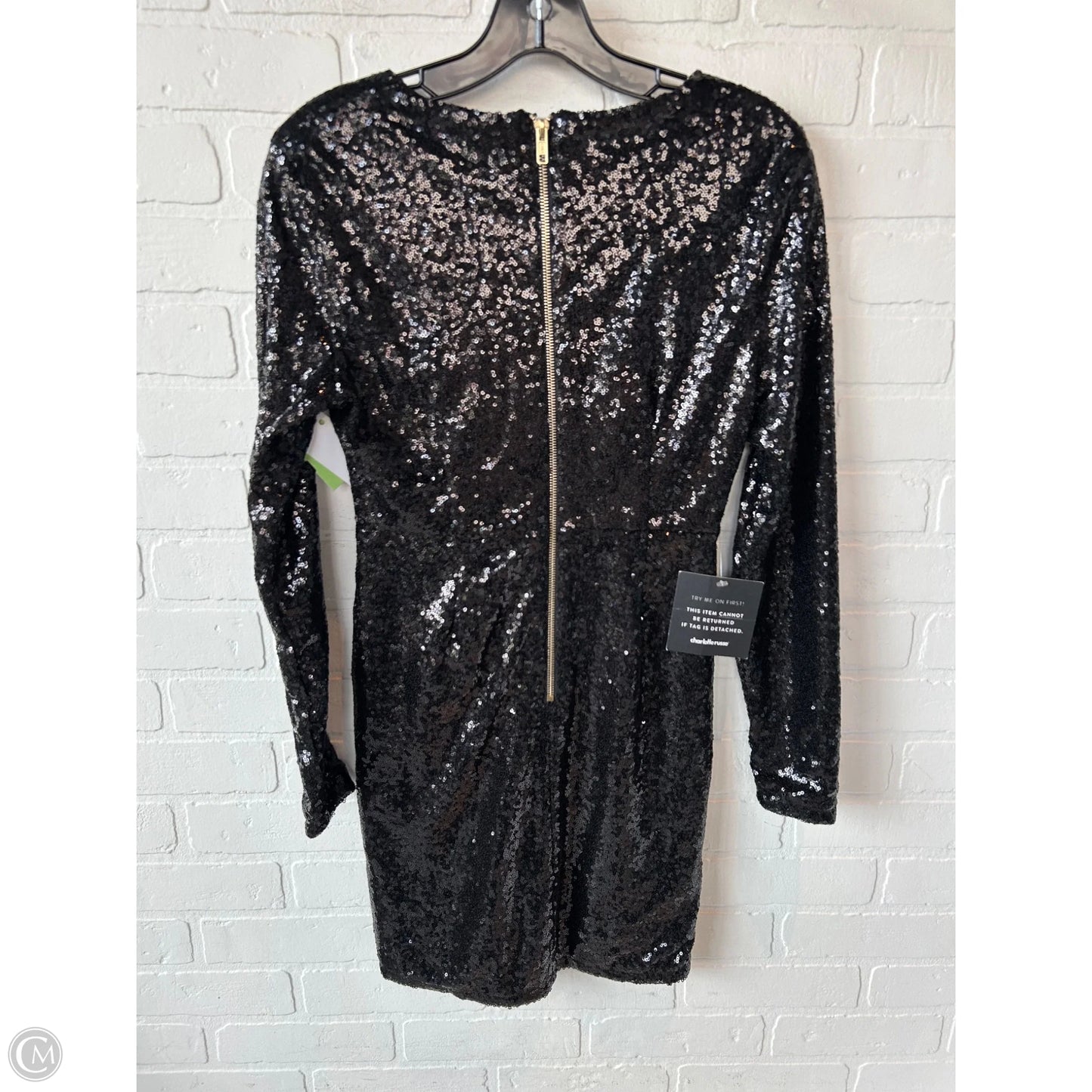 Dress Party Short By Charlotte Russe In Black, Size: S
