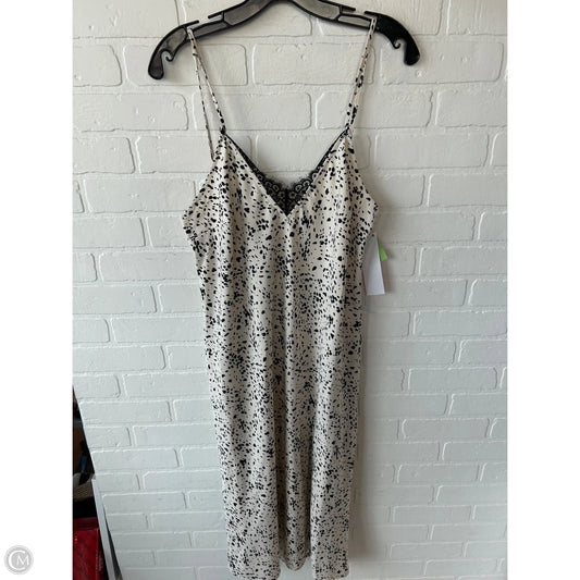Dress Casual Midi By A New Day In Black & Cream, Size: S