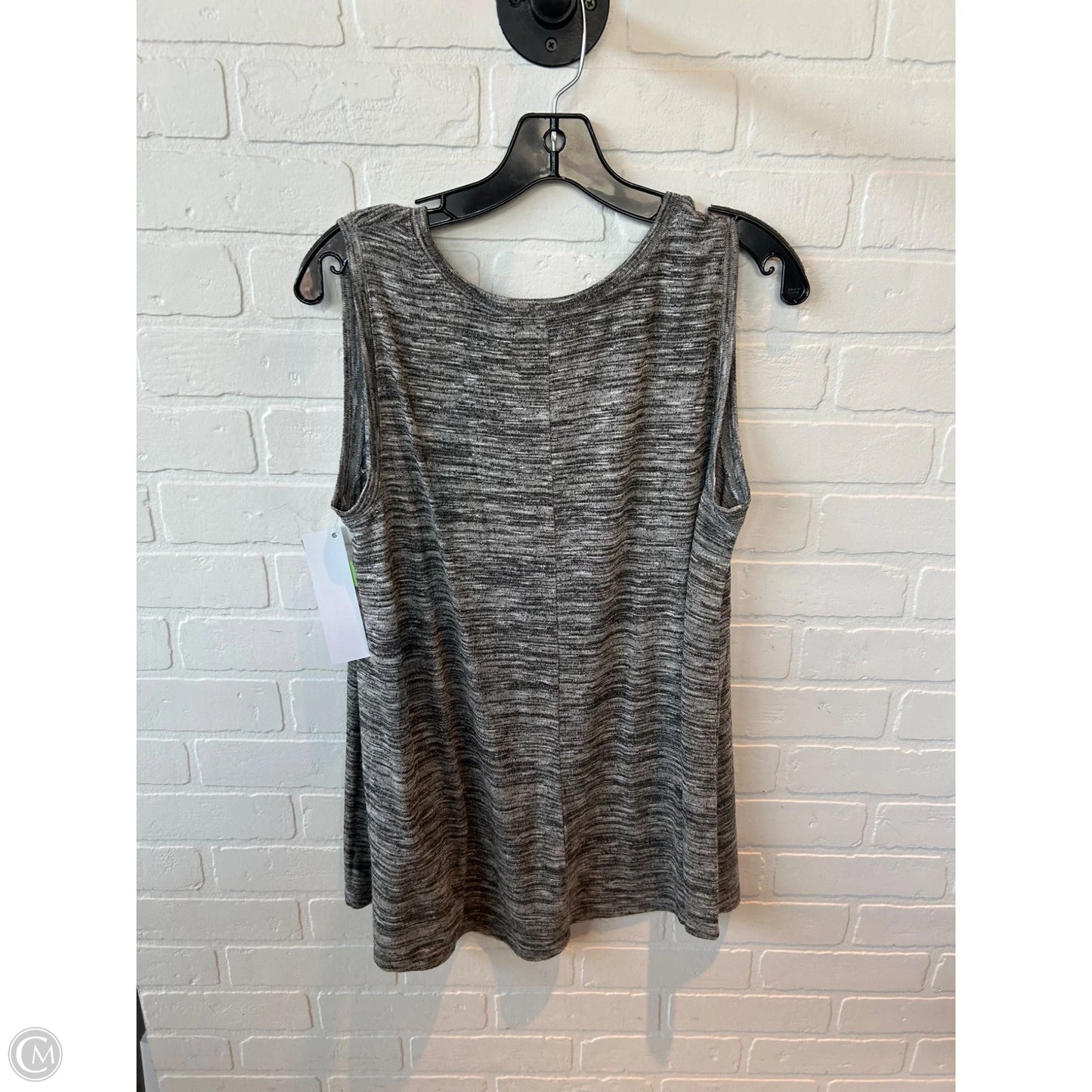 Top Sleeveless By Lane Bryant In Grey, Size: L