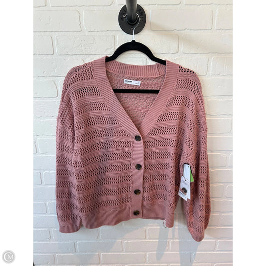 Sweater Cardigan By Sonoma In Pink, Size: Xl