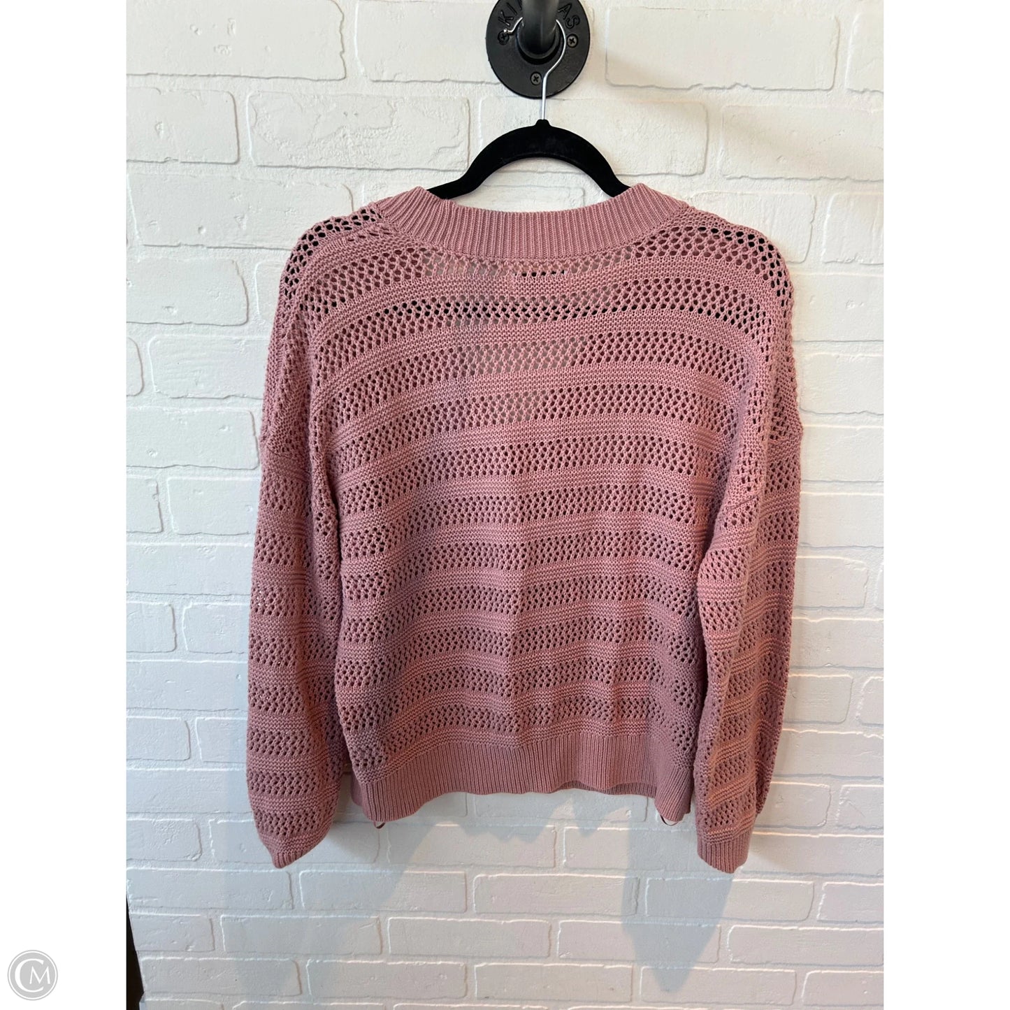 Sweater Cardigan By Sonoma In Pink, Size: Xl
