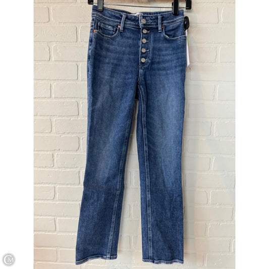 Jeans Straight By Paige In Blue Denim, Size: 0