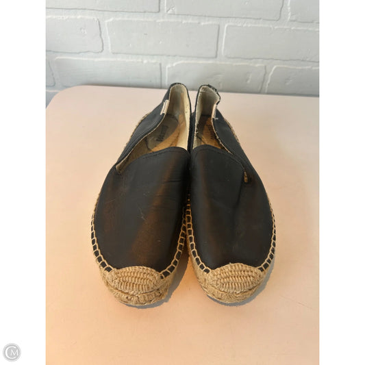 Shoes Flats By Soludos In Black & Tan, Size: 9