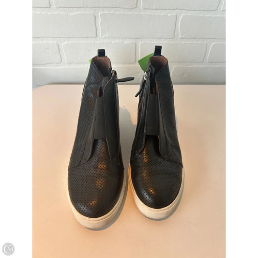 Shoes Heels Block By Linea Paolo In Black & White, Size: 8