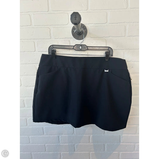 Athletic Skirt By Clothes Mentor In Black, Size: 16