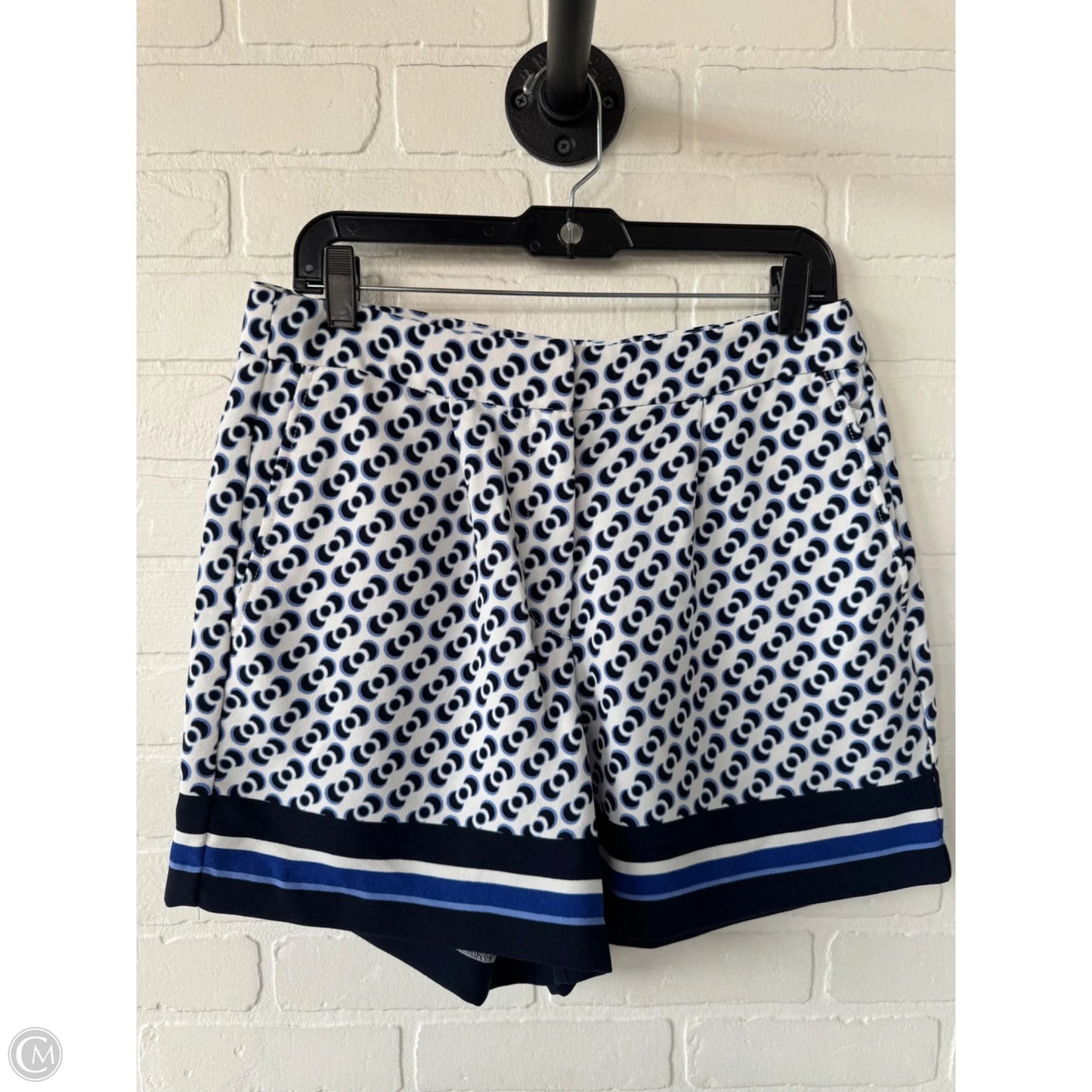 Shorts By Ann Taylor In Blue & White, Size: 6