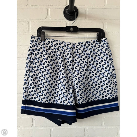 Shorts By Ann Taylor In Blue & White, Size: 6