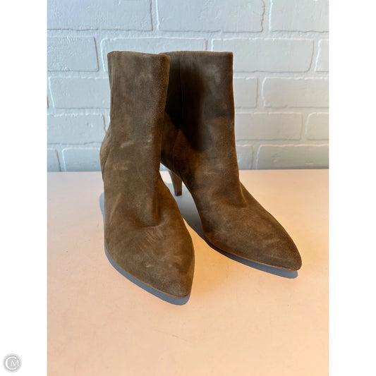Boots Ankle Heels By Dolce Vita In Brown, Size: 9