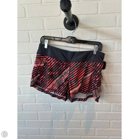 Athletic Shorts By Athleta In Grey & Pink, Size: 8