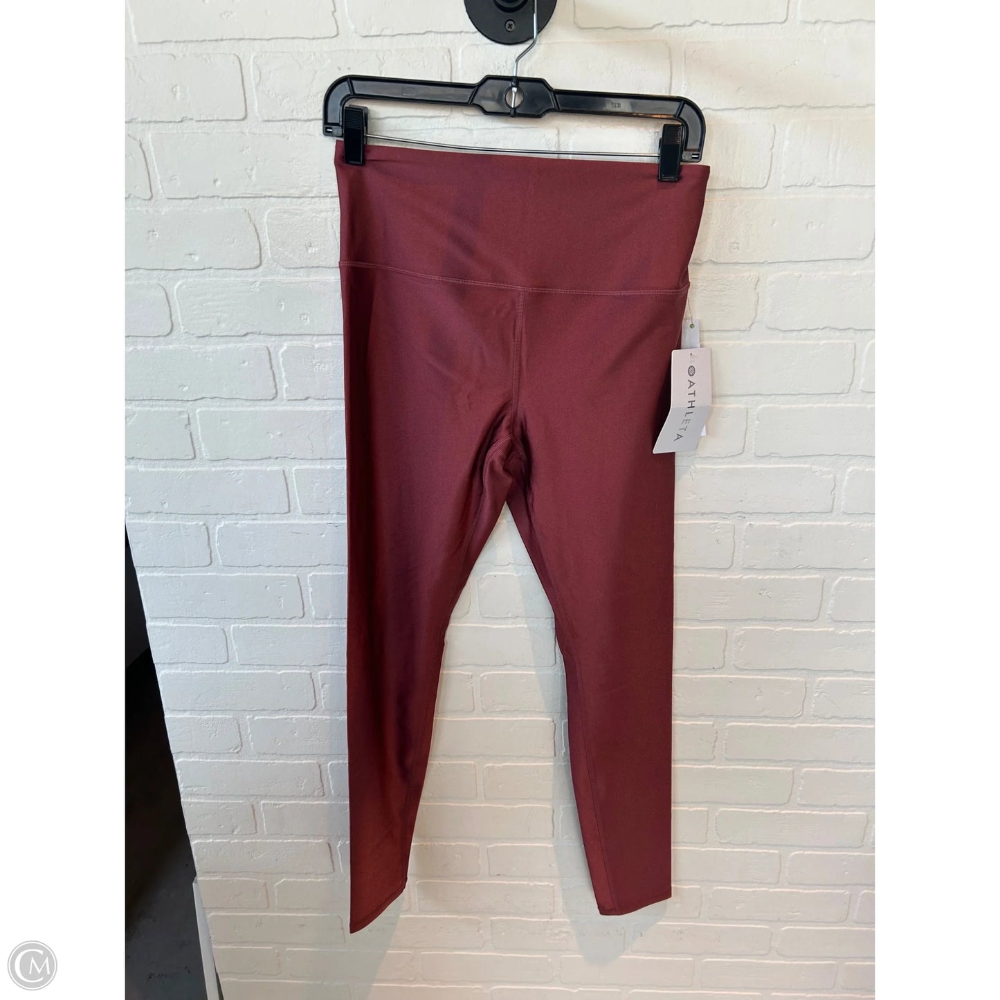 Athletic Leggings By Athleta In Red, Size: 8