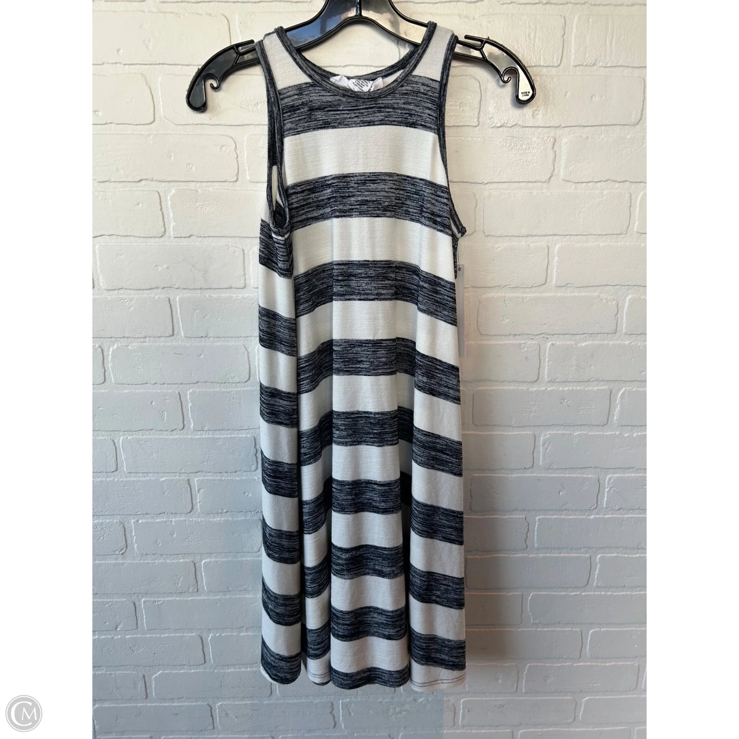 Dress Casual Short By Workshop In Blue & White, Size: Xs