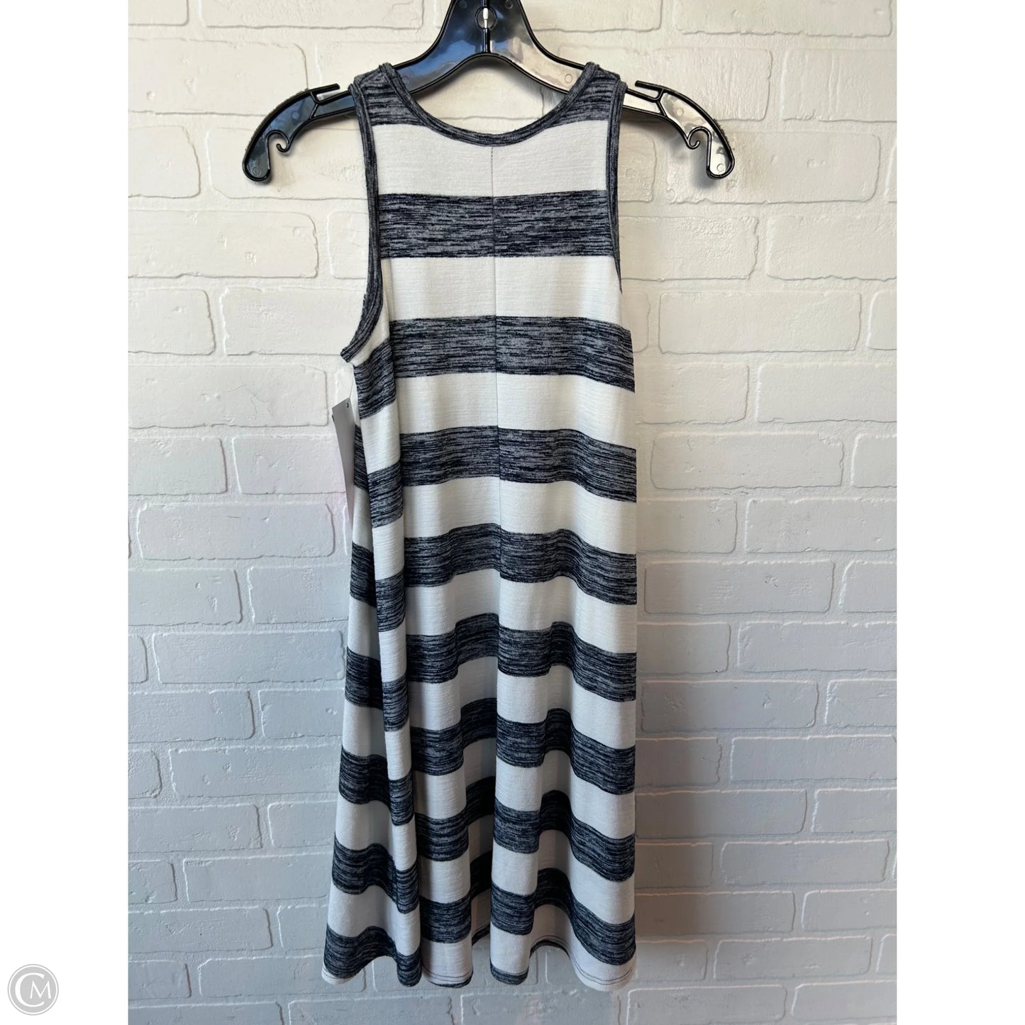 Dress Casual Short By Workshop In Blue & White, Size: Xs