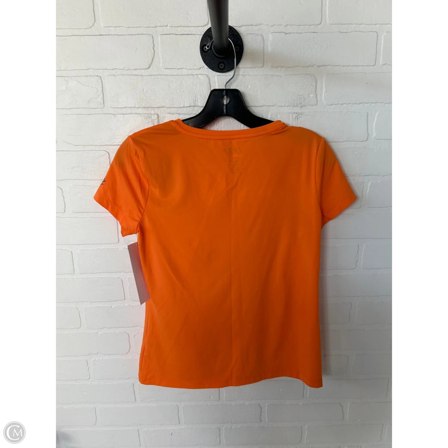 Athletic Top Short Sleeve By Izod In Orange, Size: Xs