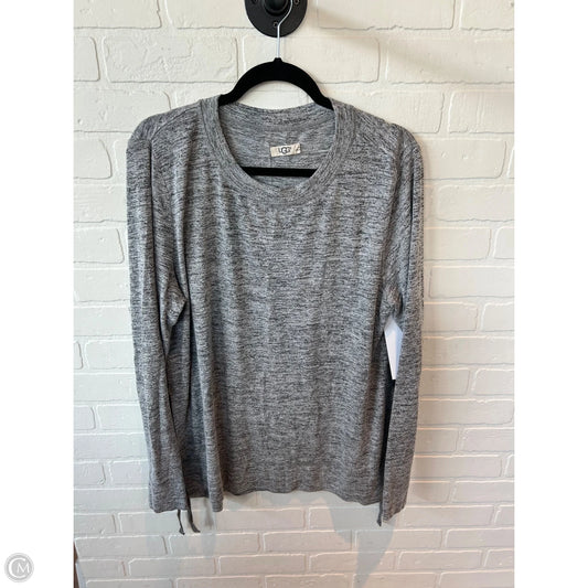 Top Long Sleeve Designer By Ugg In Grey, Size: Xl