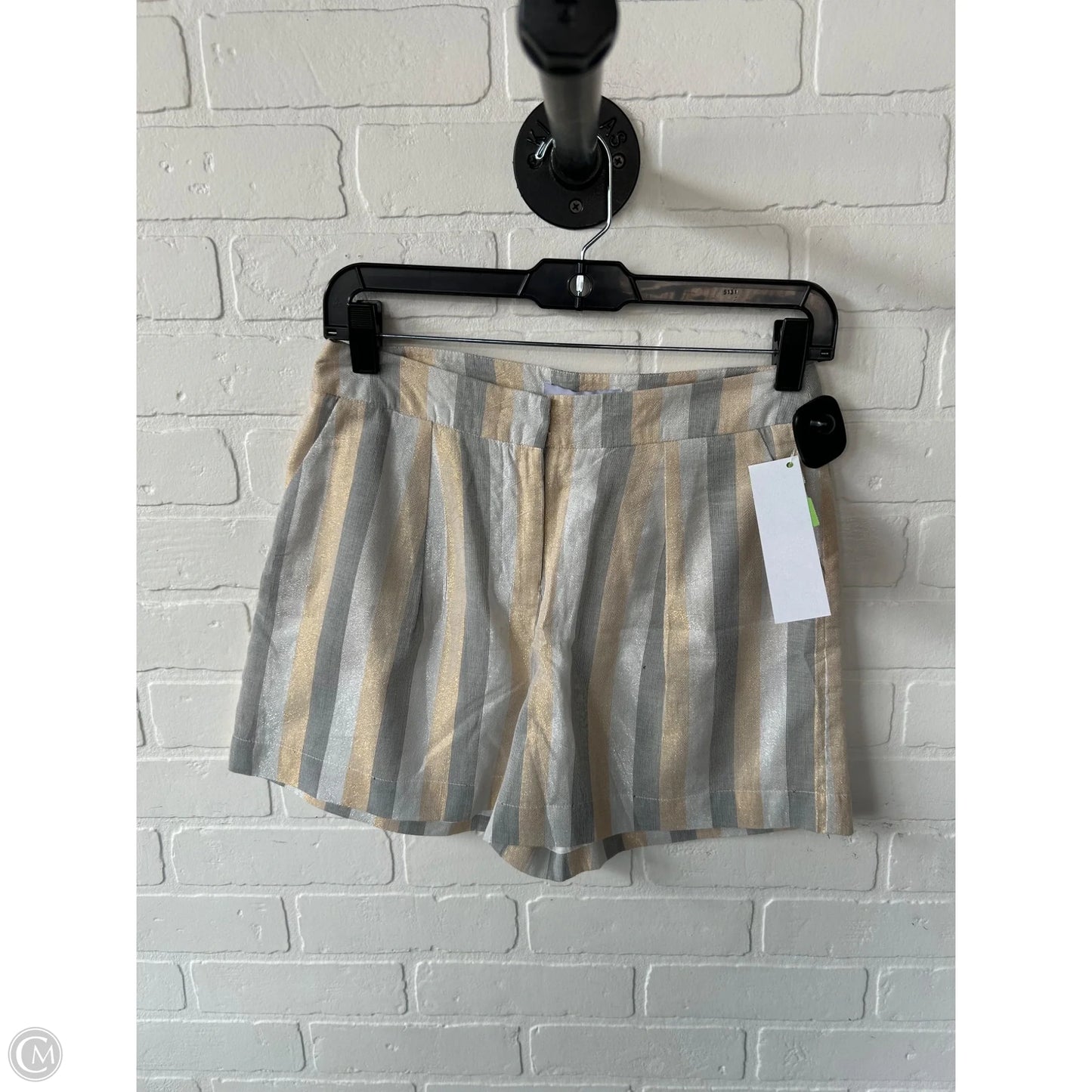 Shorts By Cma In Silver & White, Size: 0