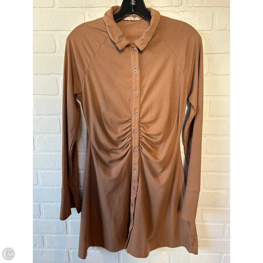 Dress Casual Short By Promesa In Brown, Size: L