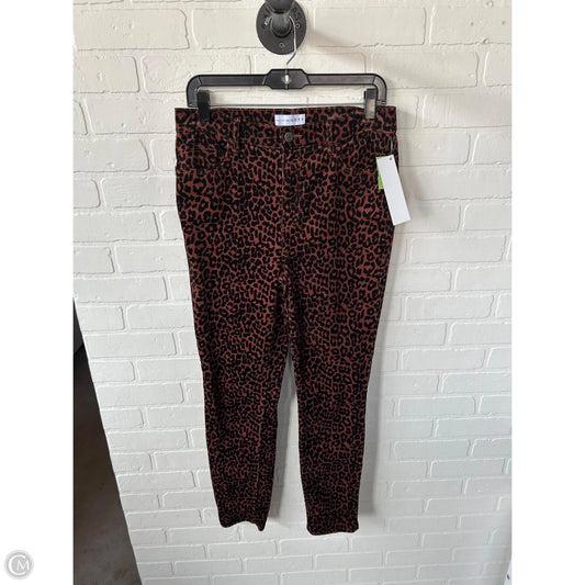 Pants Corduroy By Loft In Animal Print, Size: 8